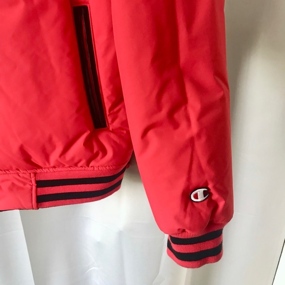 Champion Collection Edition Big C Logo & Back Logo Reversible Puffer Jacket - Picture 2 of 8